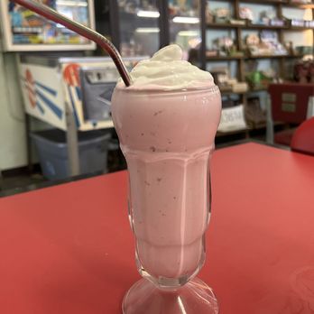 Pickford’s Sundries - Strawberry Milkshake - American Near Me - Tampa, Florida Pickford’s Sundries - Strawberry Milkshake - American Near Me - Tampa, Florida