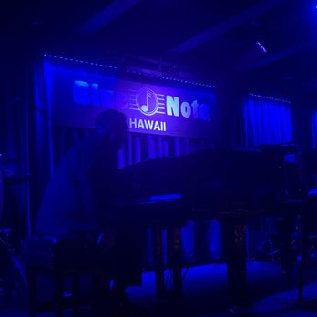 Blue Note Hawaii - Blue Note is blue... musicians setting up for the show - Music Venues Near Me - Honolulu, Hawaii Blue Note Hawaii - Blue Note is blue... musicians setting up for the show - Music Venues Near Me - Honolulu, Hawaii