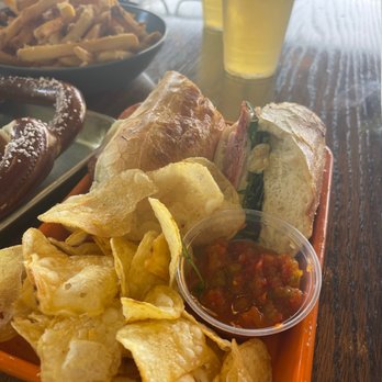 Peaceful Side Social - Italian sandwich with relish on the side - Breweries Near Me - Townsend, Tennessee Peaceful Side Social - Italian sandwich with relish on the side - Breweries Near Me - Townsend, Tennessee