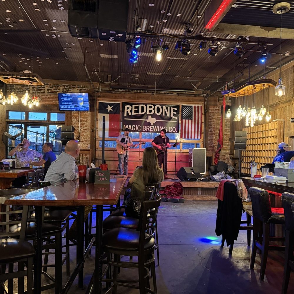 Redbone Magic Brewing - Stage - Breweries Near Me - Texarkana, Texas