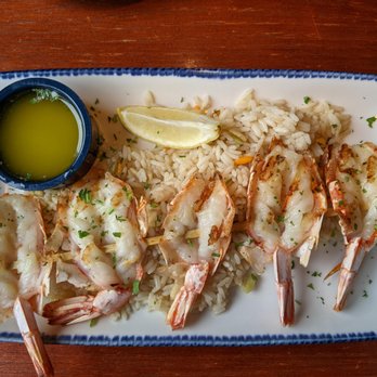 Red Lobster - Argentinian shrimp with orzo rice - Seafood Near Me - Boise, Idaho Red Lobster - Argentinian shrimp with orzo rice - Seafood Near Me - Boise, Idaho