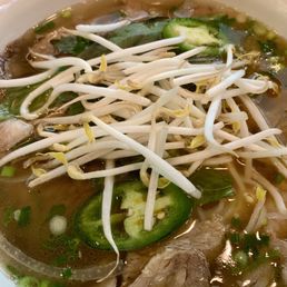 Delicious brisket pho. Delicious brisket pho.
