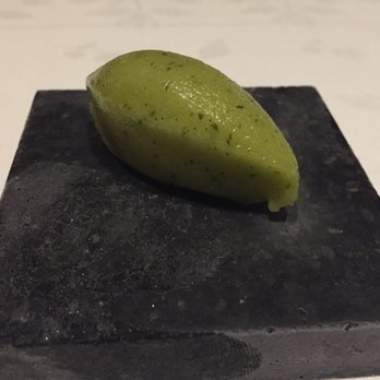 Gordon Ramsay au Trianon - An incredibly delectable mint sorbet. (Part of the dégustation) - French Near Me - Versailles, 78