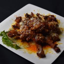 a plate of food