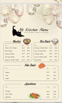 Menu photo 5 Mi Kitchen Blythe, CA