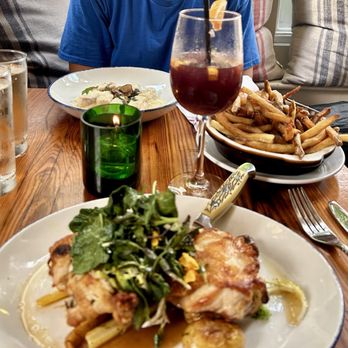 Satis Bistro - Roasted chicken, truffle fries, gnocchi, sangria - Wine Bars Near Me - Jersey City, New Jersey