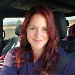 Shear Savvy Salon - Right after a color!