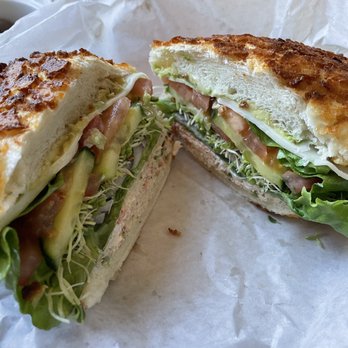 Bagel Street Cafe - Chicken salad sandwich - Bagels Near Me - Dublin, California Bagel Street Cafe - Chicken salad sandwich - Bagels Near Me - Dublin, California