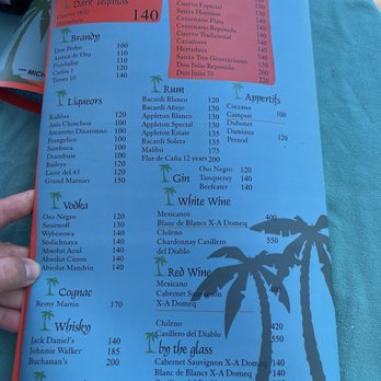 Paty's Miramar - Menu - American Near Me - Zihuatanejo, GRO