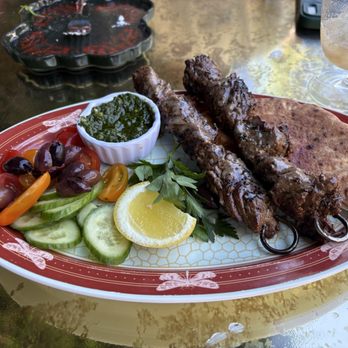 Night Hawk - Beef Kabobs!!! Nicely seasoned and cooked to perfection!!! - Greek Near Me - Coronado, California Night Hawk - Beef Kabobs!!! Nicely seasoned and cooked to perfection!!! - Greek Near Me - Coronado, California