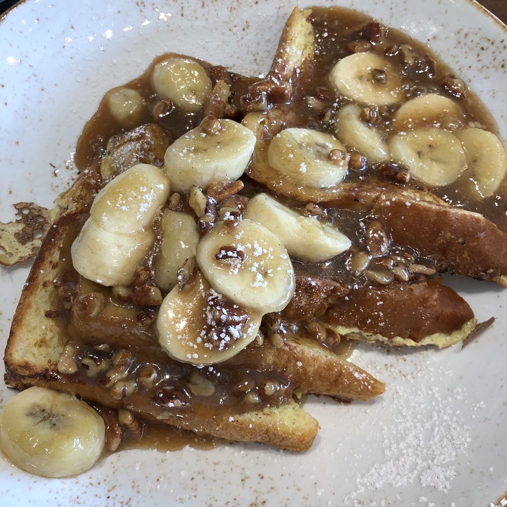 First Watch - Bananas Foster French toast - Breakfast & Brunch Near Me - Raleigh, North Carolina