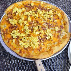 The Goose & Gander - Breakfast Pizza.
