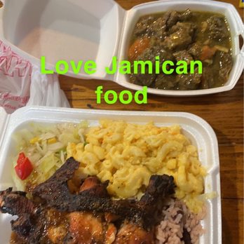 Mama's Caribbean Grill - Jerk chicken curry goat  combos - Caribbean Near Me - Charlotte, North Carolina