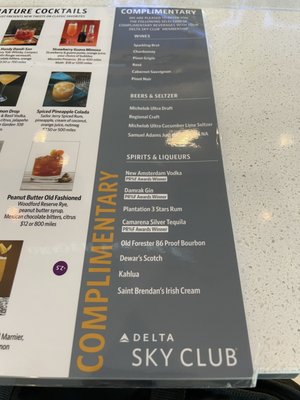 Menu photo 4 Delta Sky Club San Francisco, CA Menu photo 4 Delta Sky Club San Francisco, CA