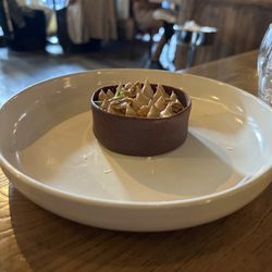 Dessert from the chef's menu