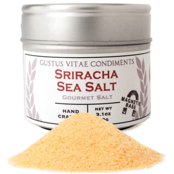 Gustus Vitae - Sriracha Sea Salt by Gustus Vitae - Herbs & Spices Near Me - Pasadena, California Gustus Vitae - Sriracha Sea Salt by Gustus Vitae - Herbs & Spices Near Me - Pasadena, California