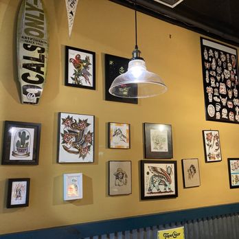 Bandito Bodega - Insides, lots of fun tattoo style art - Mexican Near Me - Greensboro, North Carolina Bandito Bodega - Insides, lots of fun tattoo style art - Mexican Near Me - Greensboro, North Carolina