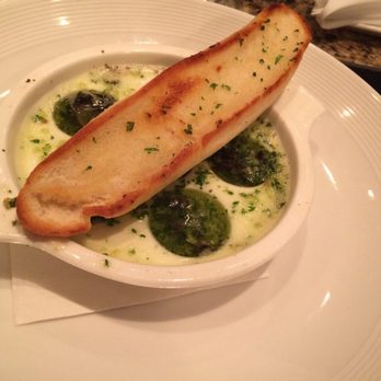 Omar's Uptown - Escargot USA good escargots, but not a good 1st escargot experience - Steakhouses Near Me - Jonesboro, Arkansas