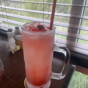 Hops n Drops - Raspberry lemonade in frosty mug! - Salad Near Me - Auburn, Washington Hops n Drops - Raspberry lemonade in frosty mug! - Salad Near Me - Auburn, Washington