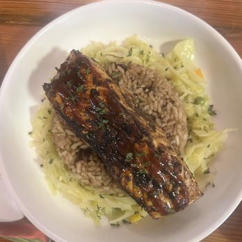 Miss Conduck - Jerk salmon - Trinidadian Near Me - Atlanta, Georgia