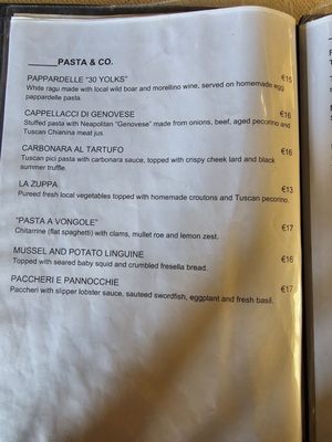 Menu photo 4 La Rocca Pitigliano, GR