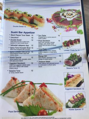 Menu photo 7 Kumo Hibachi New Haven, CT