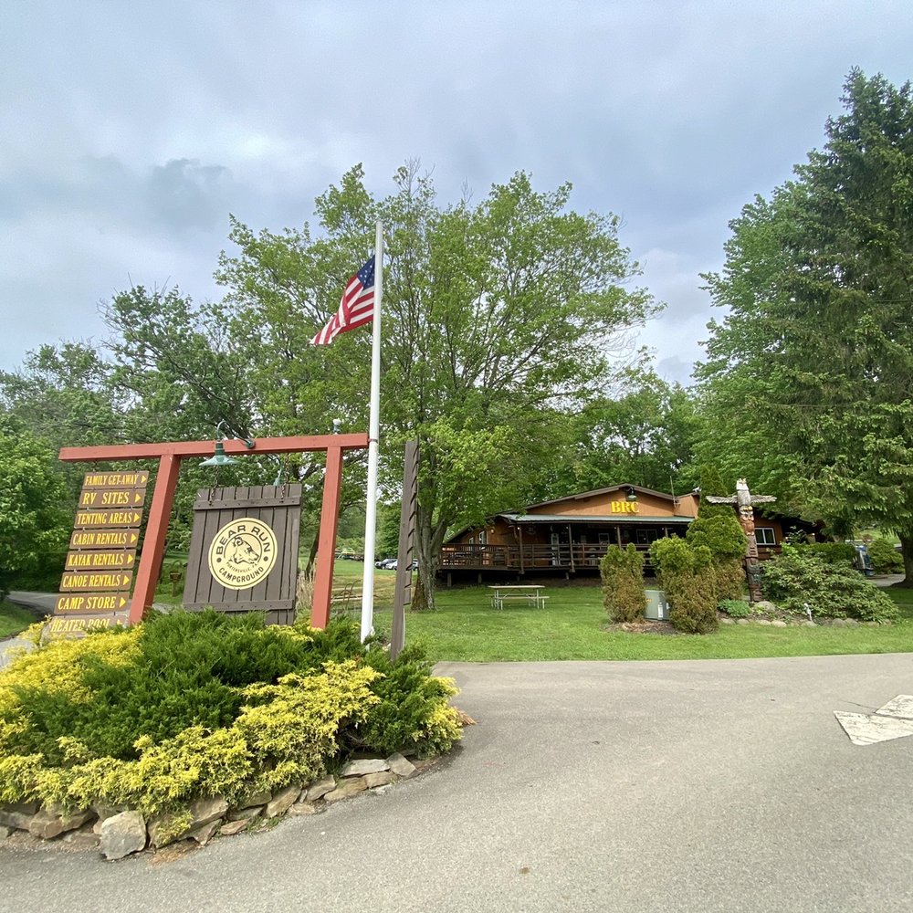Bear Run Campground - Entrance - Campgrounds Near Me - Portersville, Pennsylvania