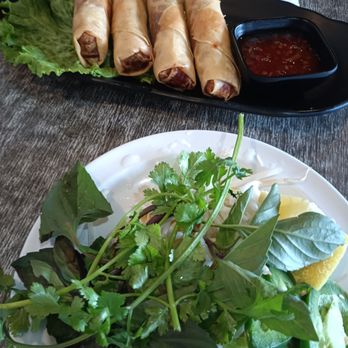 To Pho - Cha Gio and a plate of soup extras. - Vietnamese Near Me - Hesperia, California