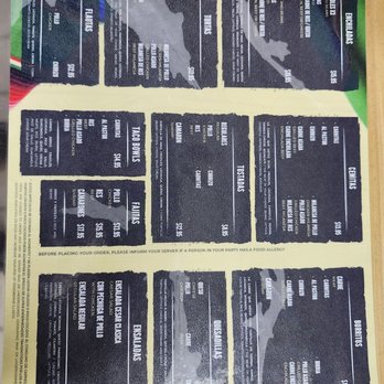 Speedy Tacos - Back of menu 4/2025 - Mexican Near Me - Torrington, Connecticut Speedy Tacos - Back of menu 4/2025 - Mexican Near Me - Torrington, Connecticut