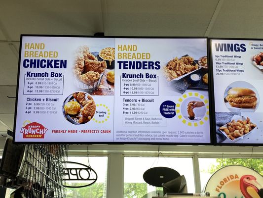 Menu photo 2 Krispy Krunchy Chicken Fort Lauderdale, FL Menu photo 2 Krispy Krunchy Chicken Fort Lauderdale, FL