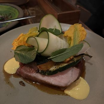 Campfire - The pork "Fire" main course. - New American Near Me - Carlsbad, California