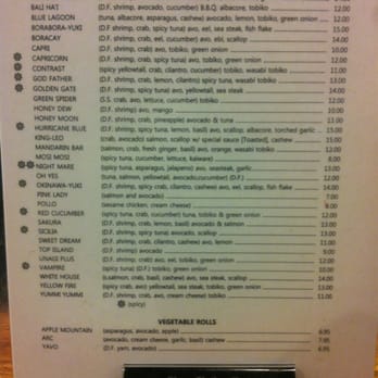 Bento Box - Everyday after 8:30 all rolls 50% off - Japanese Near Me - Sacramento, California