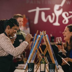 Painting with a Twist - We create Fun Art. Laughter is the main ingredient to all Painting Events.