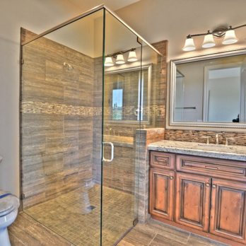 Bordeaux Builders - a bathroom with a glass shower - General Contractors Near Me - Scottsdale, Arizona Bordeaux Builders - a bathroom with a glass shower - General Contractors Near Me - Scottsdale, Arizona