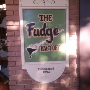 The Fudge Factory - Look for this sign. - Candy Stores Near Me - Dahlonega, Georgia The Fudge Factory - Look for this sign. - Candy Stores Near Me - Dahlonega, Georgia