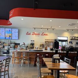 Just Love Coffee Cafe - Register area