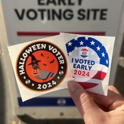 LaGuardia Community College - First time early voting!