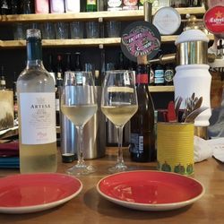 La Cantina - Our wine by the bar