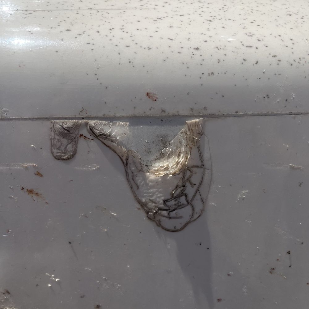 Big Texan RV Ranch - Damage to front bumper of RV - RV Parks Near Me - Amarillo, Texas