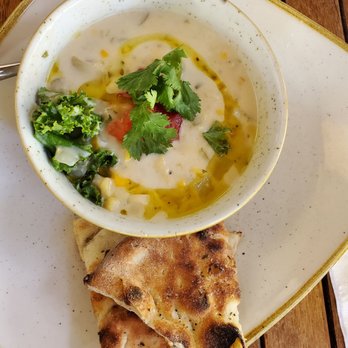 Monkeypod Kitchen by Merriman - Corn chowder - New American Near Me - Kihei, Hawaii Monkeypod Kitchen by Merriman - Corn chowder - New American Near Me - Kihei, Hawaii
