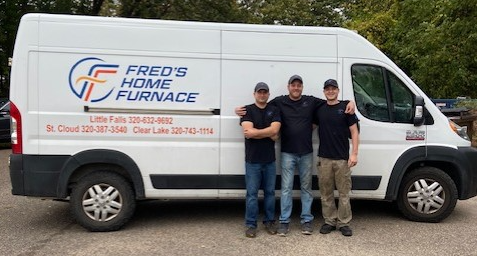 Slide of Fred's Plumbing and Home Furnace