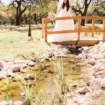 Gardens at Old Town Helotes - Little bridge and creek on the gardens - Venues & Event Spaces Near Me - Helotes, Texas