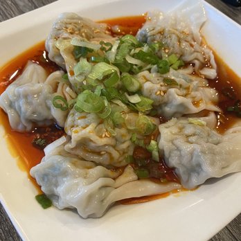 Dumpling House - E4. Wonton with Chilli Sauce - Dim Sum Near Me - San Francisco, California Dumpling House - E4. Wonton with Chilli Sauce - Dim Sum Near Me - San Francisco, California