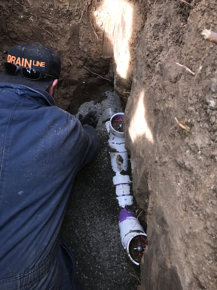 Slide of Drainline Services