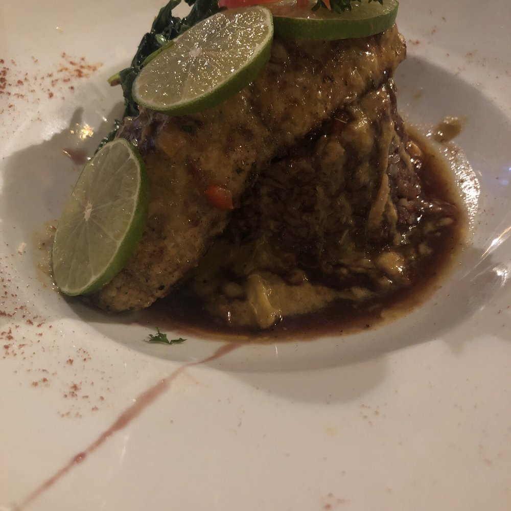 Jambo Cafe - Salmon special - Caribbean Near Me - Santa Fe, New Mexico Jambo Cafe - Salmon special - Caribbean Near Me - Santa Fe, New Mexico