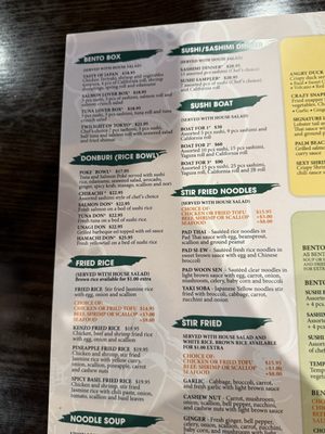 Menu photo 4 Kenzo Thai Sushi Royal Palm Beach, FL