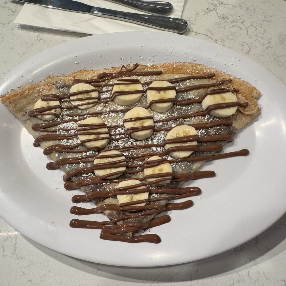 Nutella Cafe - Banana and Nutella crepe - Desserts Near Me - Chicago, Illinois Nutella Cafe - Banana and Nutella crepe - Desserts Near Me - Chicago, Illinois