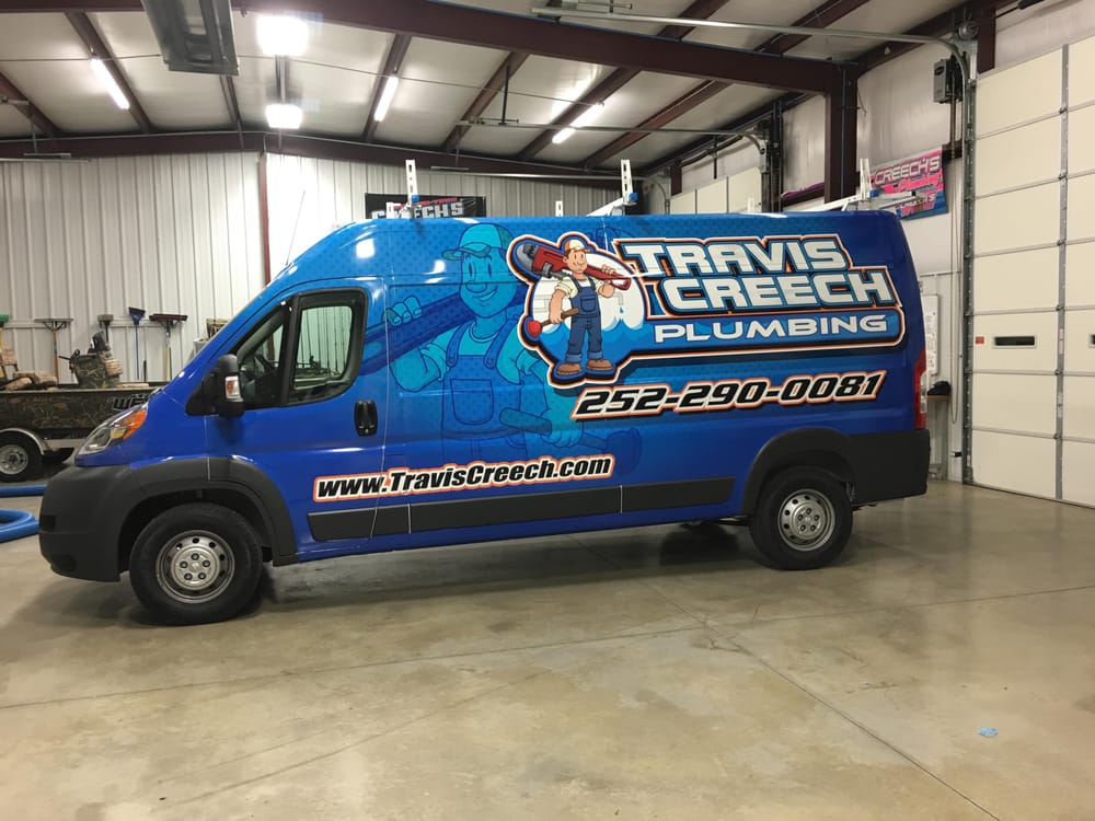 Slide of Travis Creech Plumbing