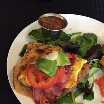 Tea Thyme Cafe - Breakfast Taco with Turkey Bacon! - Gluten-Free Near Me - Marble Falls, Texas