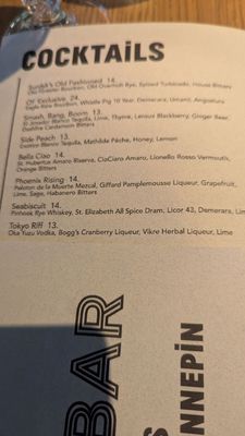 Menu photo 2 Surdyk's Sidebar Minneapolis, MN Menu photo 2 Surdyk's Sidebar Minneapolis, MN